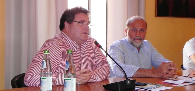 Carlo Malvezzi e Agostino Alloni (foto © Cremaonline.it)